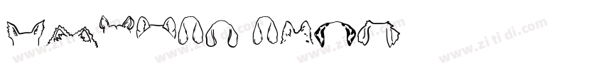 Mickey Ears字体转换 Mickey Ears字体转换